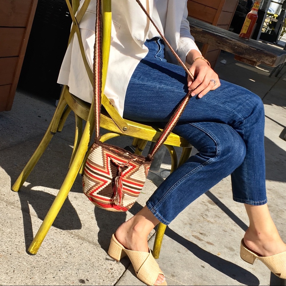 100% mochila wayuu Colombian bag